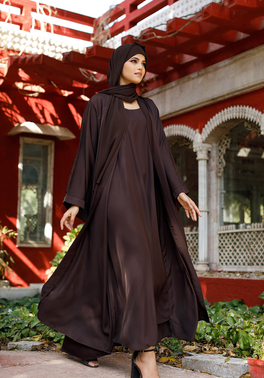 Double Layered Abaya