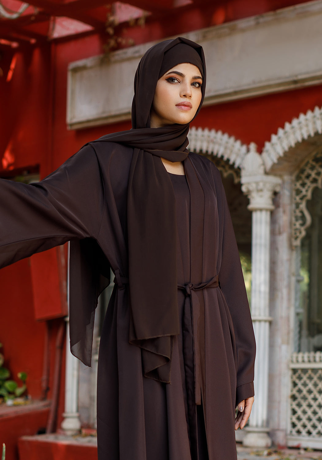 Double Layered Abaya