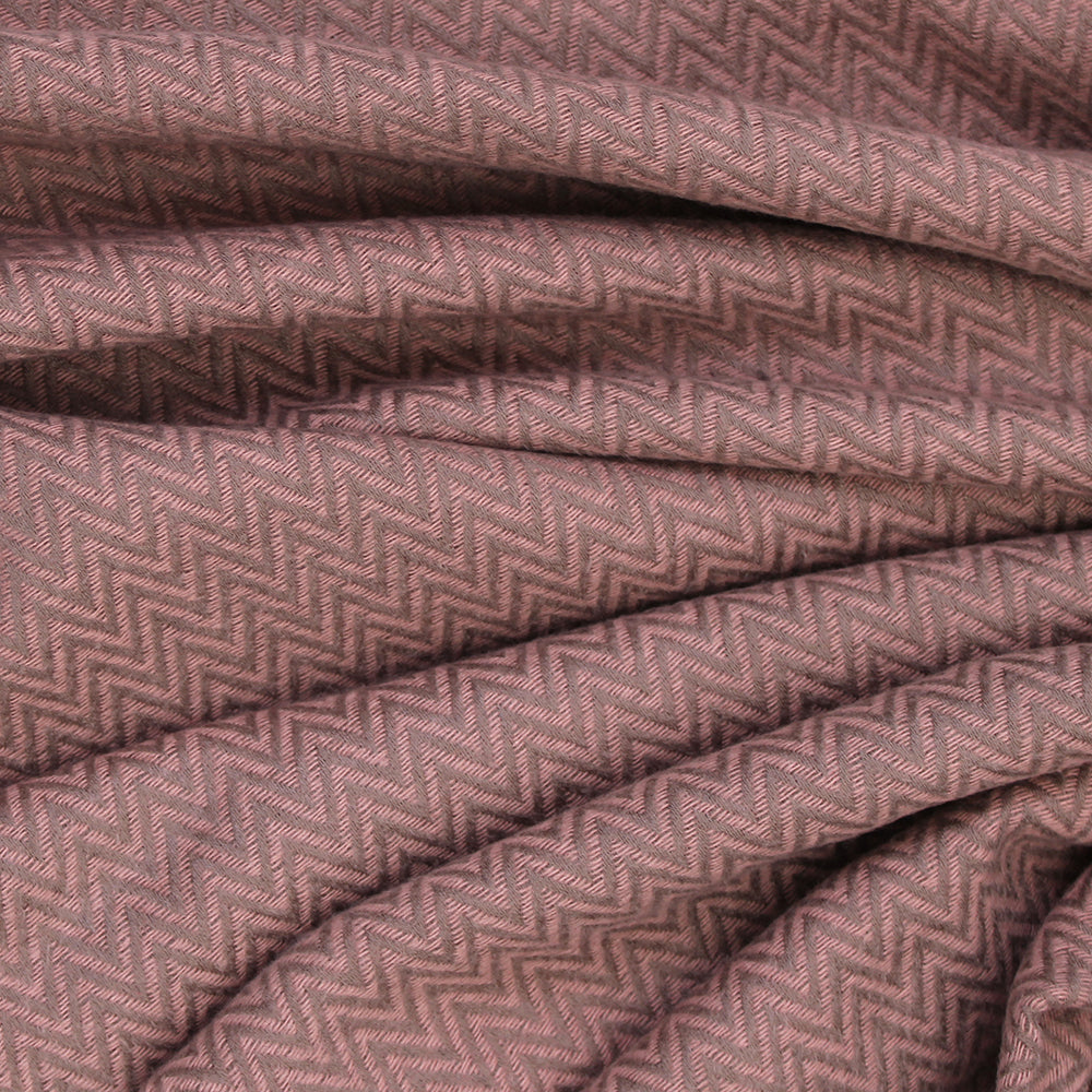 ZigZag Cashmere Hijab - Dusty Pink
