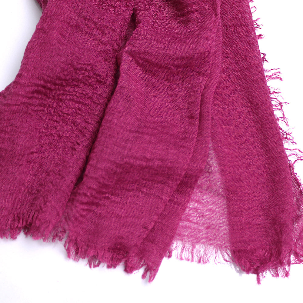 Shades of Scarlet Crimps Hijab
