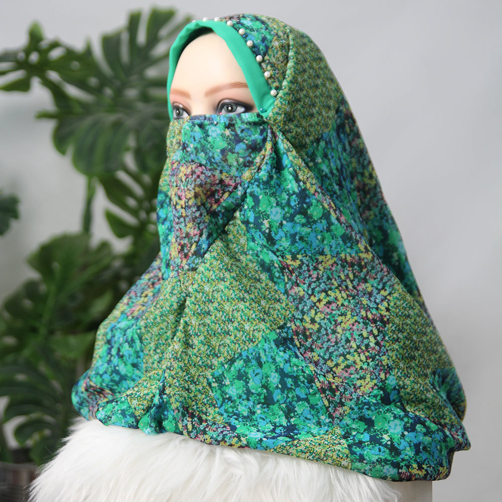 Makhana Double Layered (Green Printed)