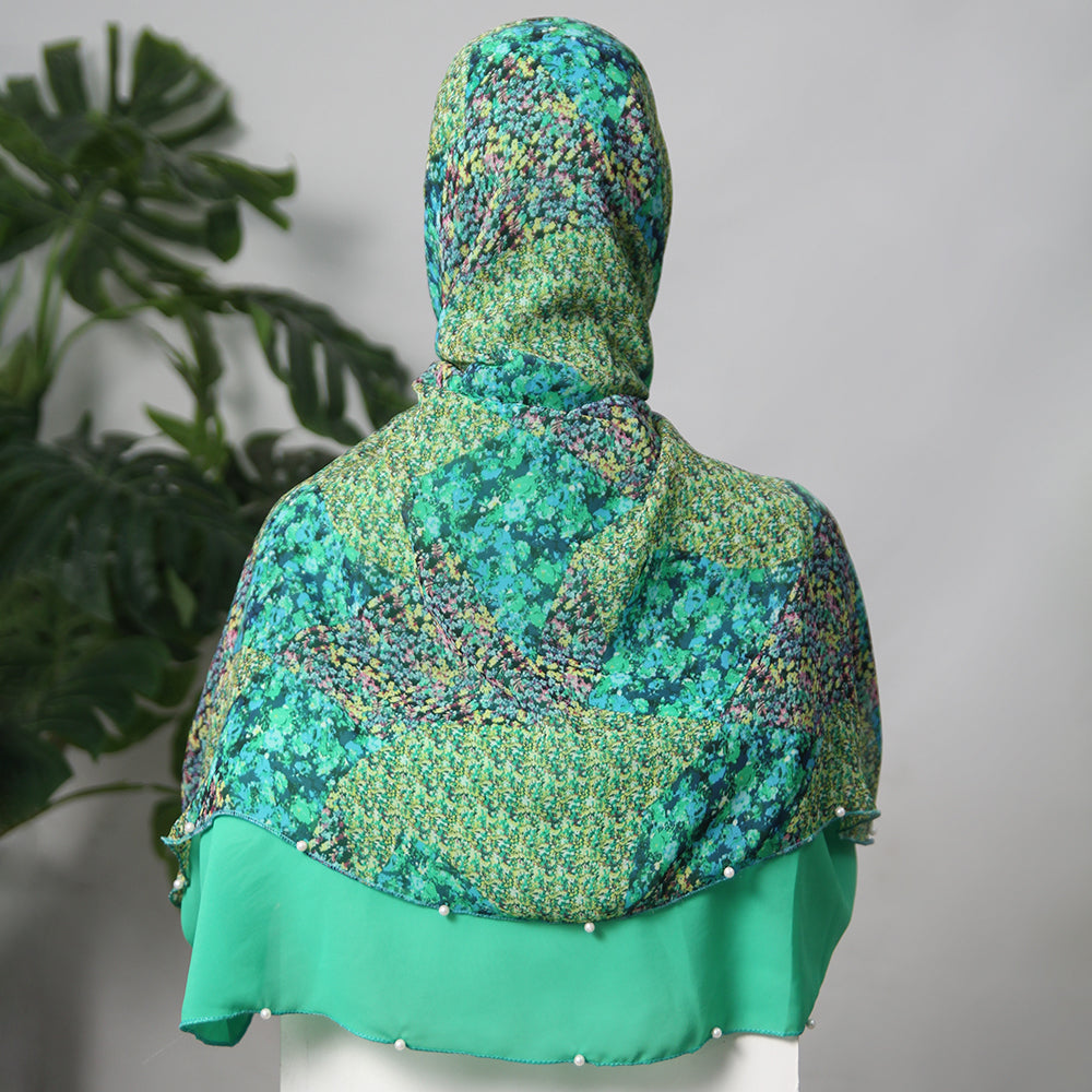 Makhana Double Layered (Green Printed)