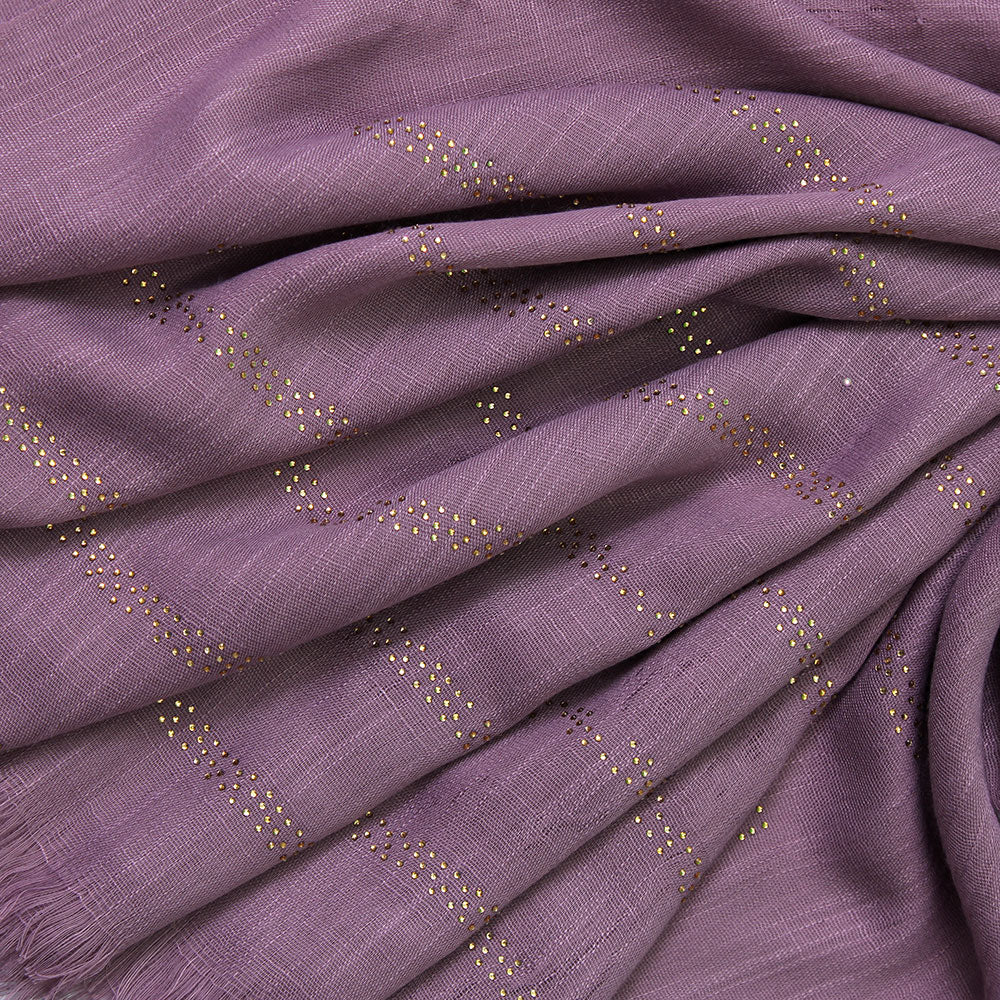 Turkish Stone Hijab - Lilac