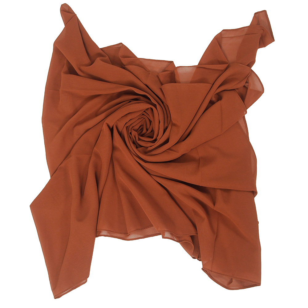 Choco Chiffon Hijab