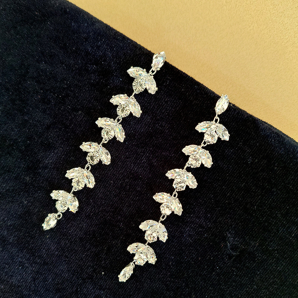 Crystal long Earring