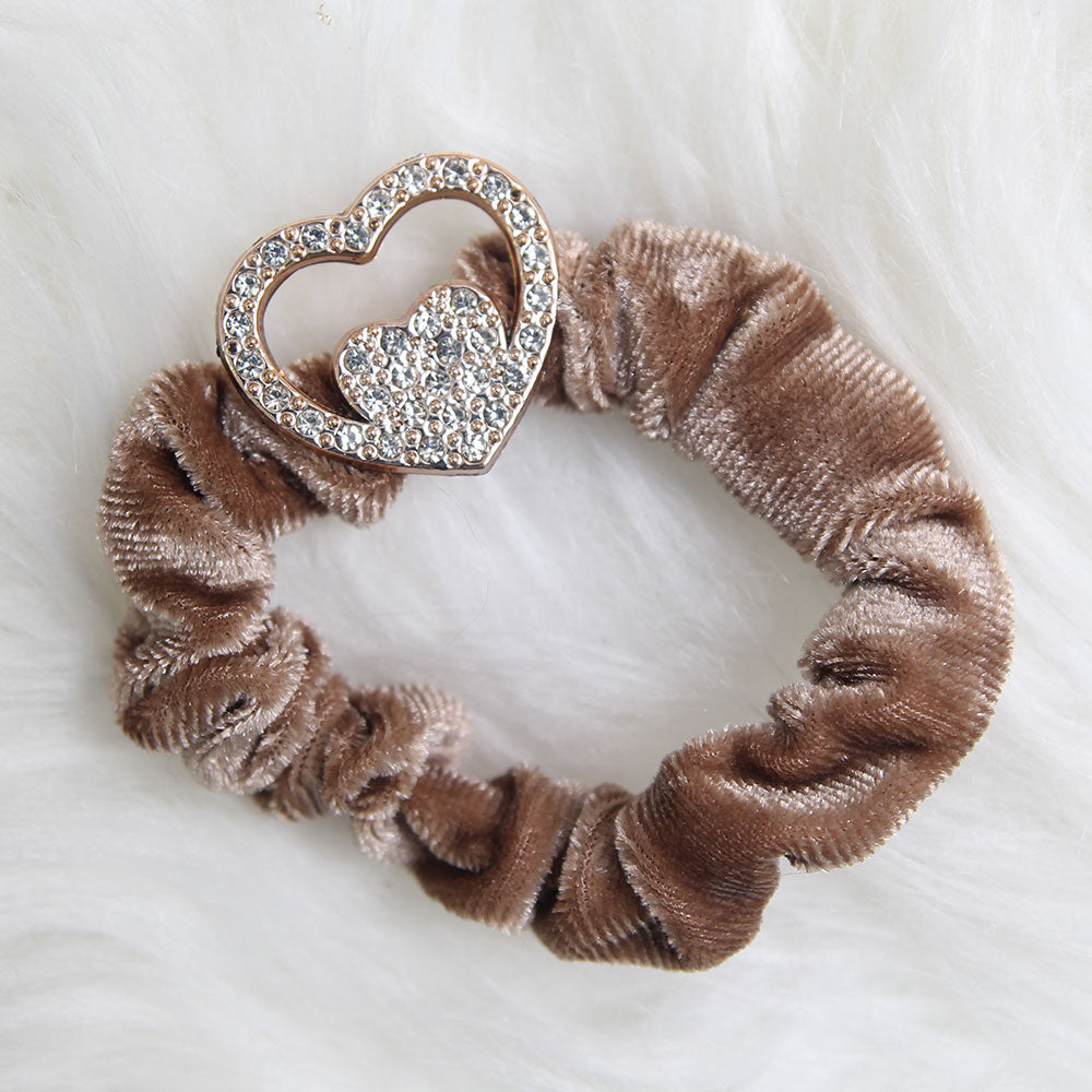 Double Heart Hair Band