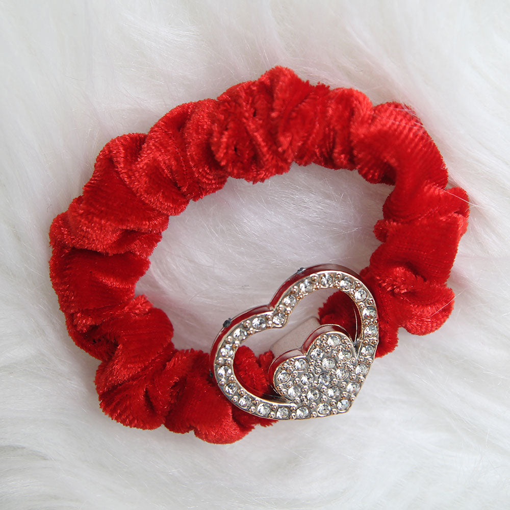 Double Heart Hair Band
