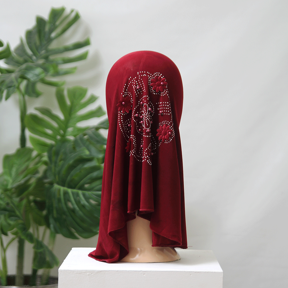 Floral Ready to wear Hijab