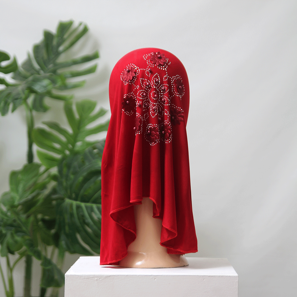 Floral Ready to wear Hijab