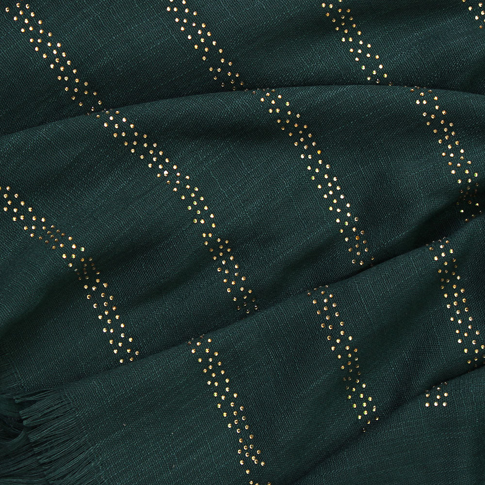 Turkish Stone Hijab - Green