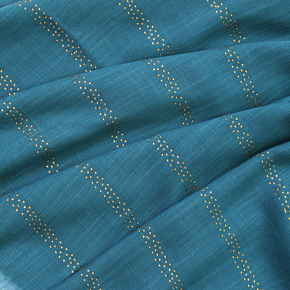Turkish Stone Hijab - Teal