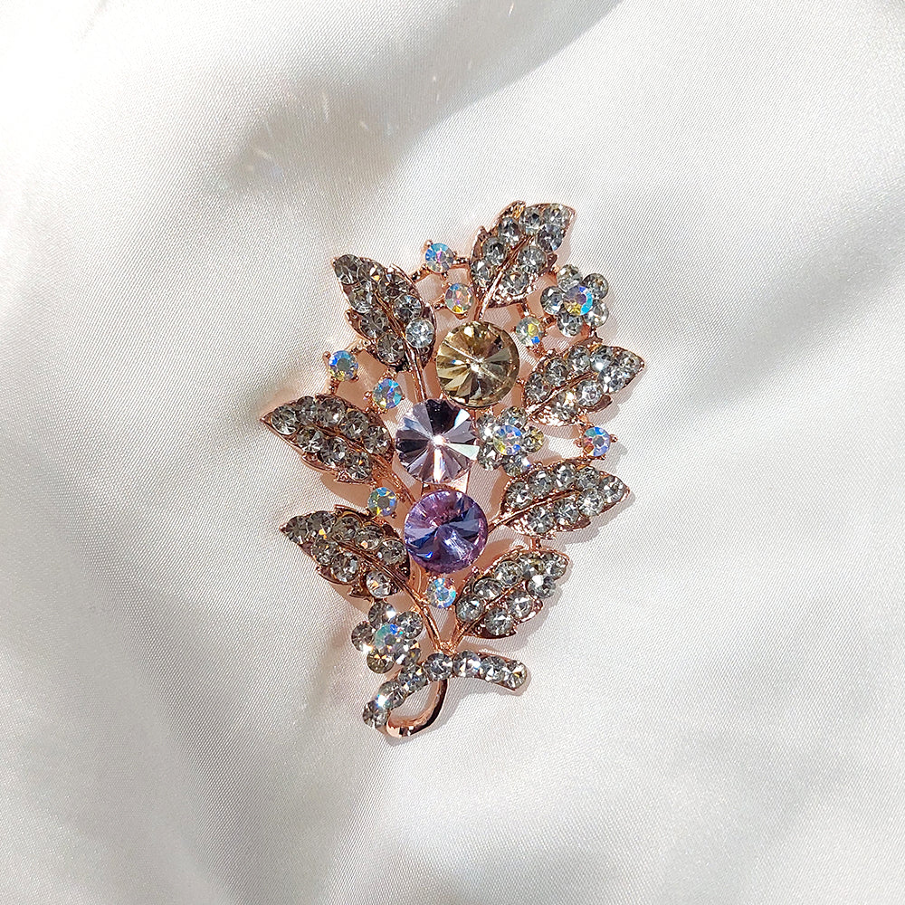 Trio Floret Brooch