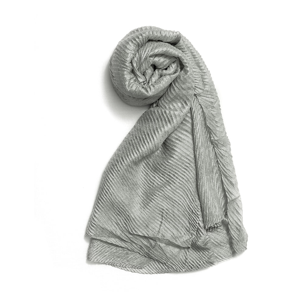 Golnaz Silver Grey Hijab