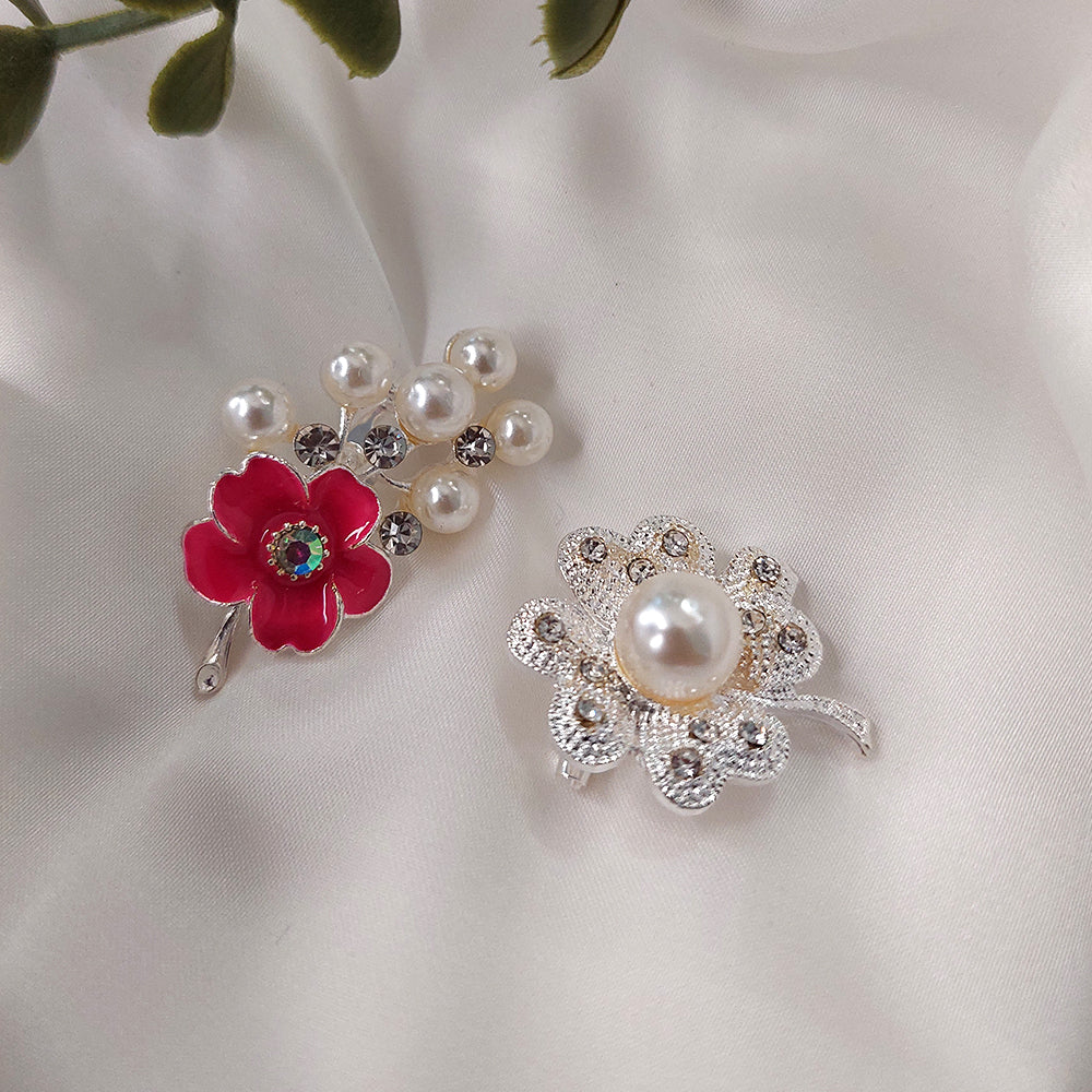 Twin pack brooch -2