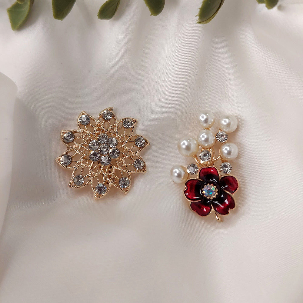 Twin pack brooch -2