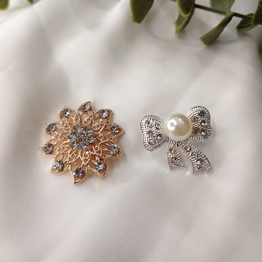 Twin Pack Brooch -3