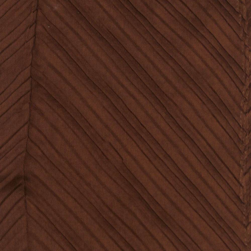 Crinkle Lawn Hijab - Brown