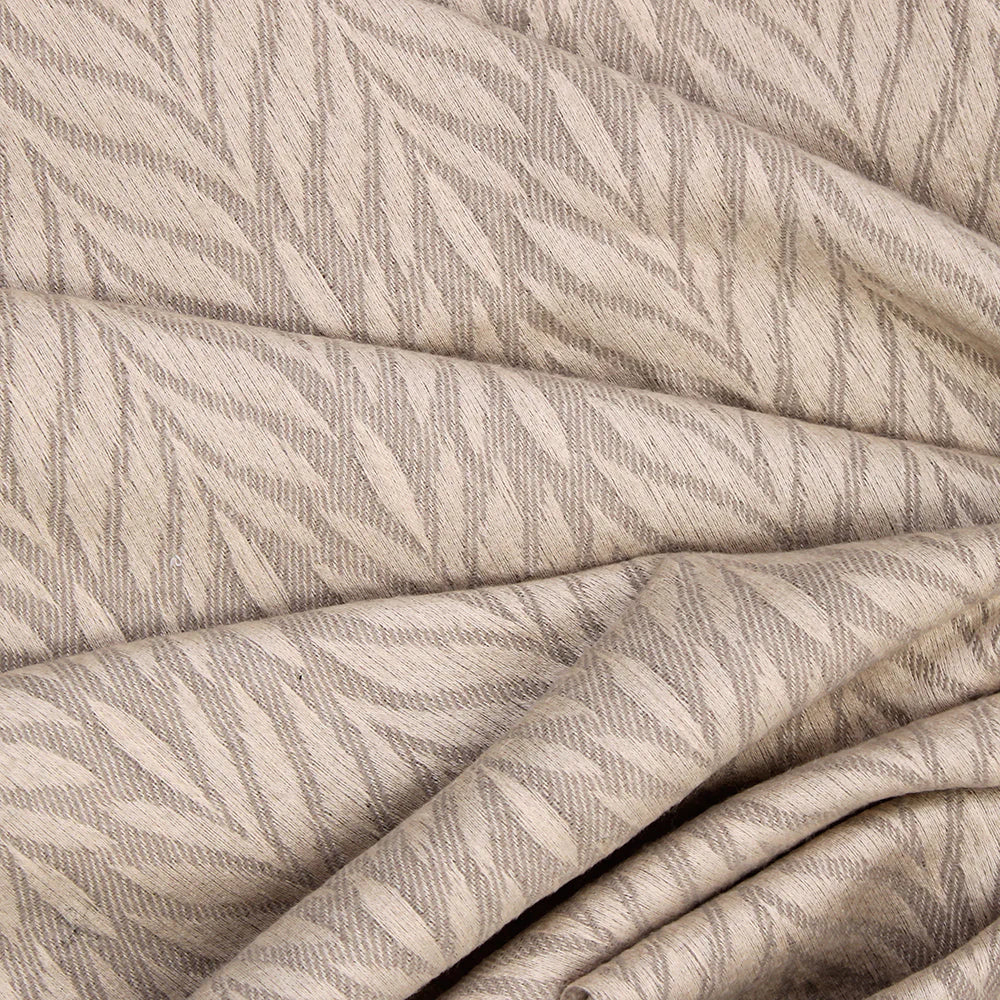 Palm Leaf Cashmere Hijab - Fawn