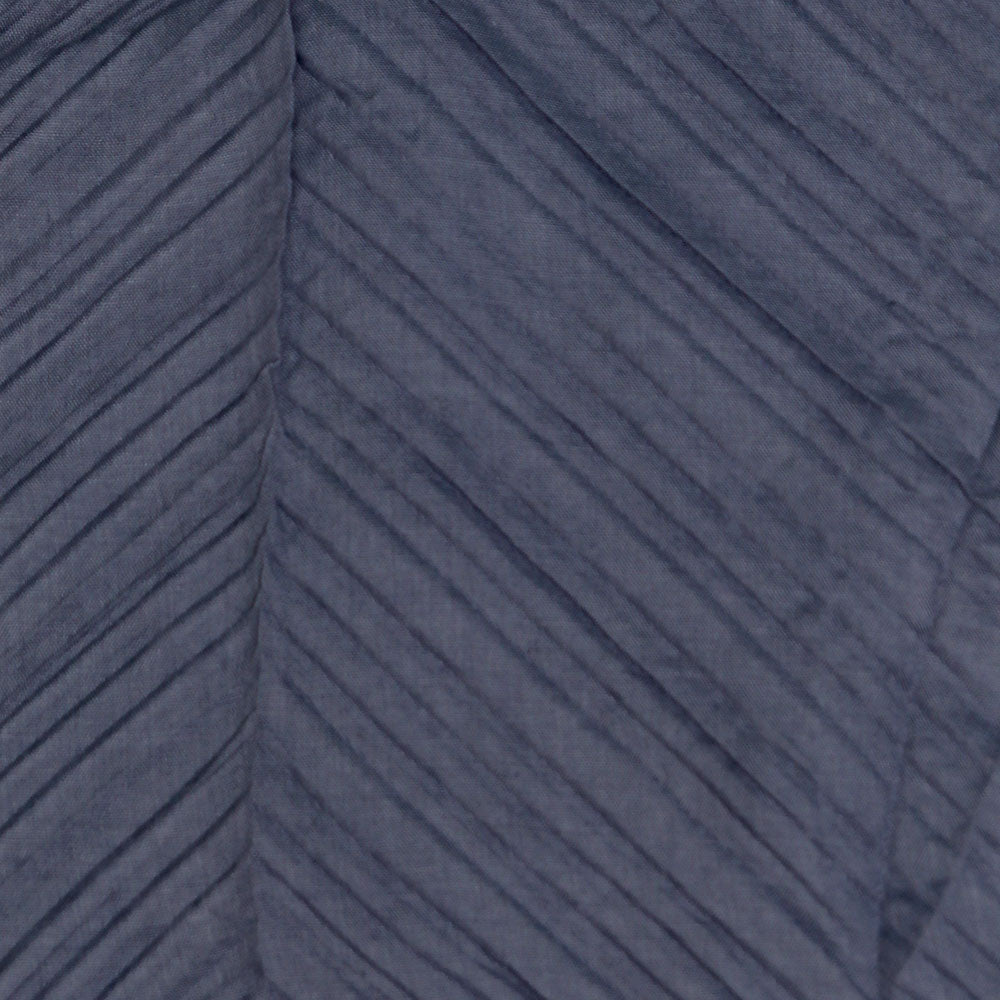 Crinkle Lawn Hijab - Navy Blue