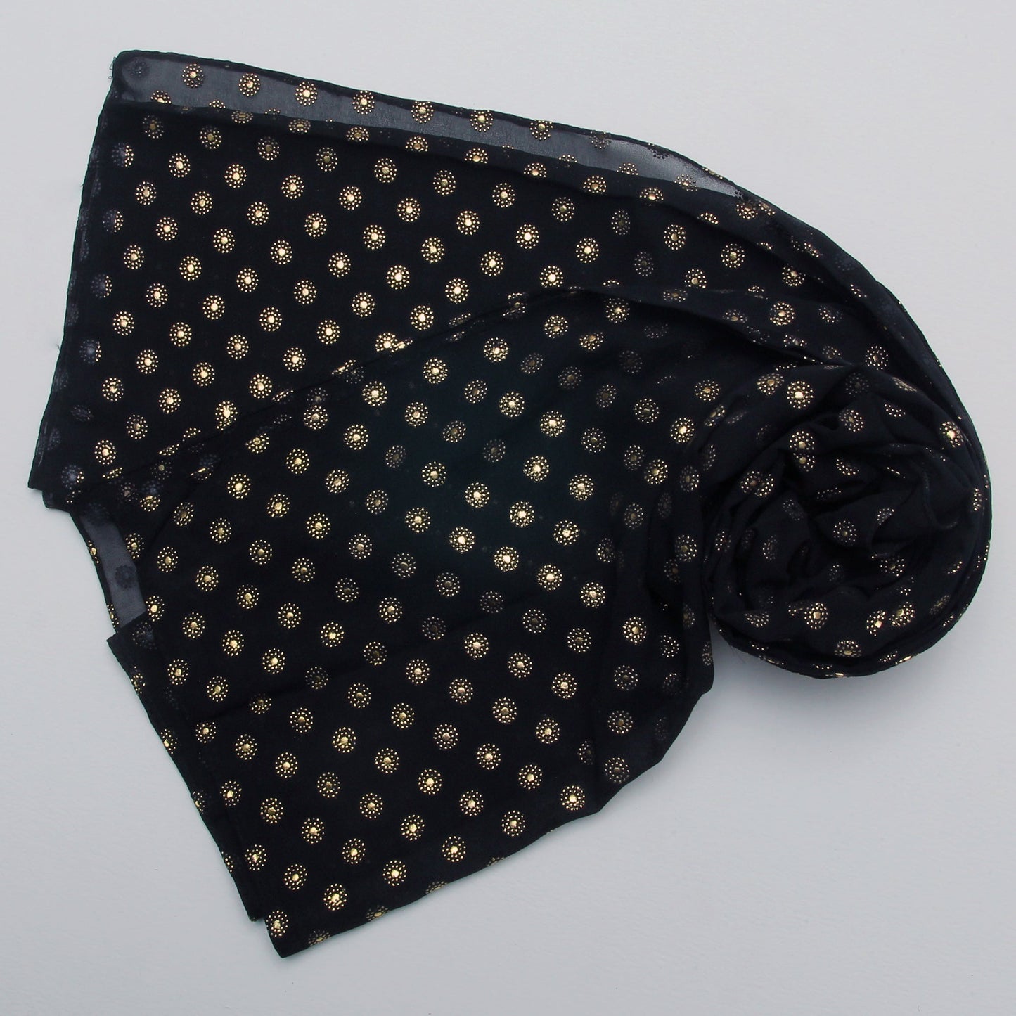 Chiffon Due Drop-Black
