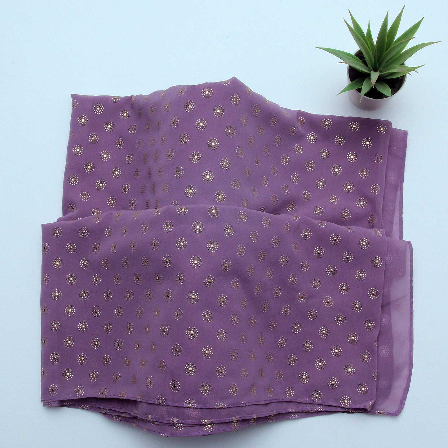 Chiffon Due Drop-Light Purple