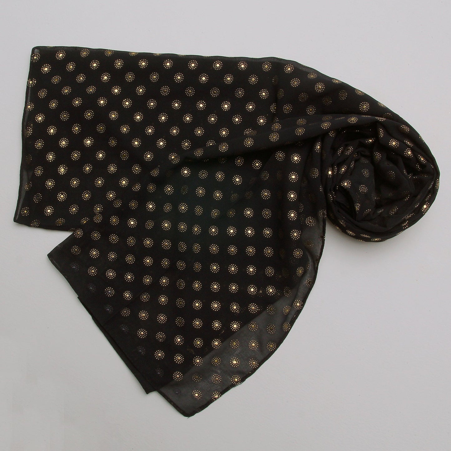 Chiffon Due Drop-Navy Blue