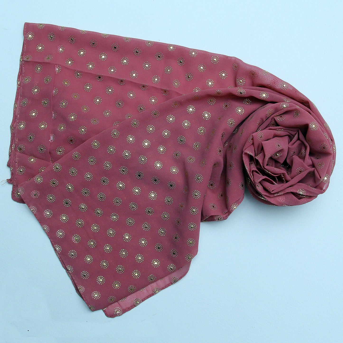 Chiffon Due Drop-Light Pink