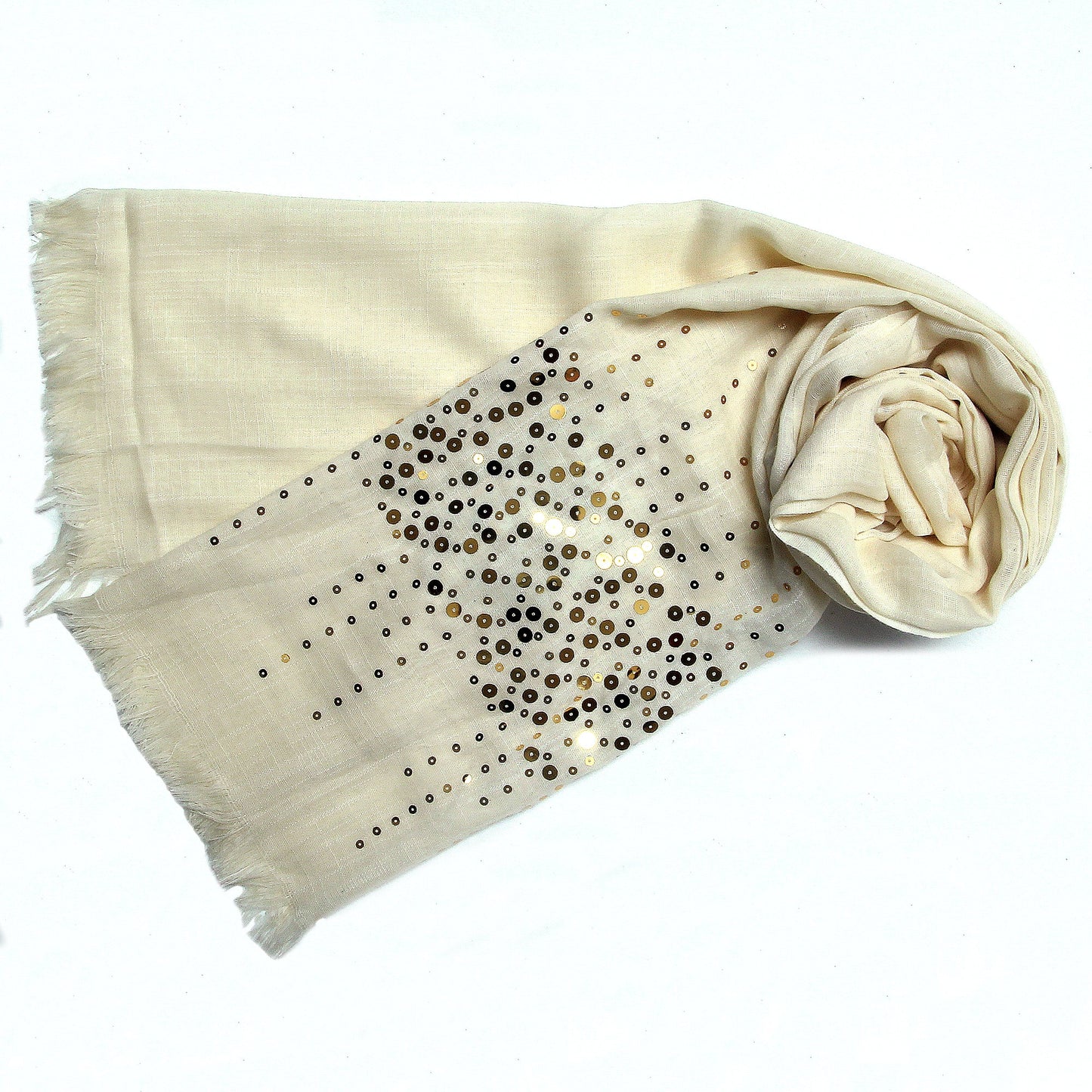 Turkish Square-Strip-Ivory