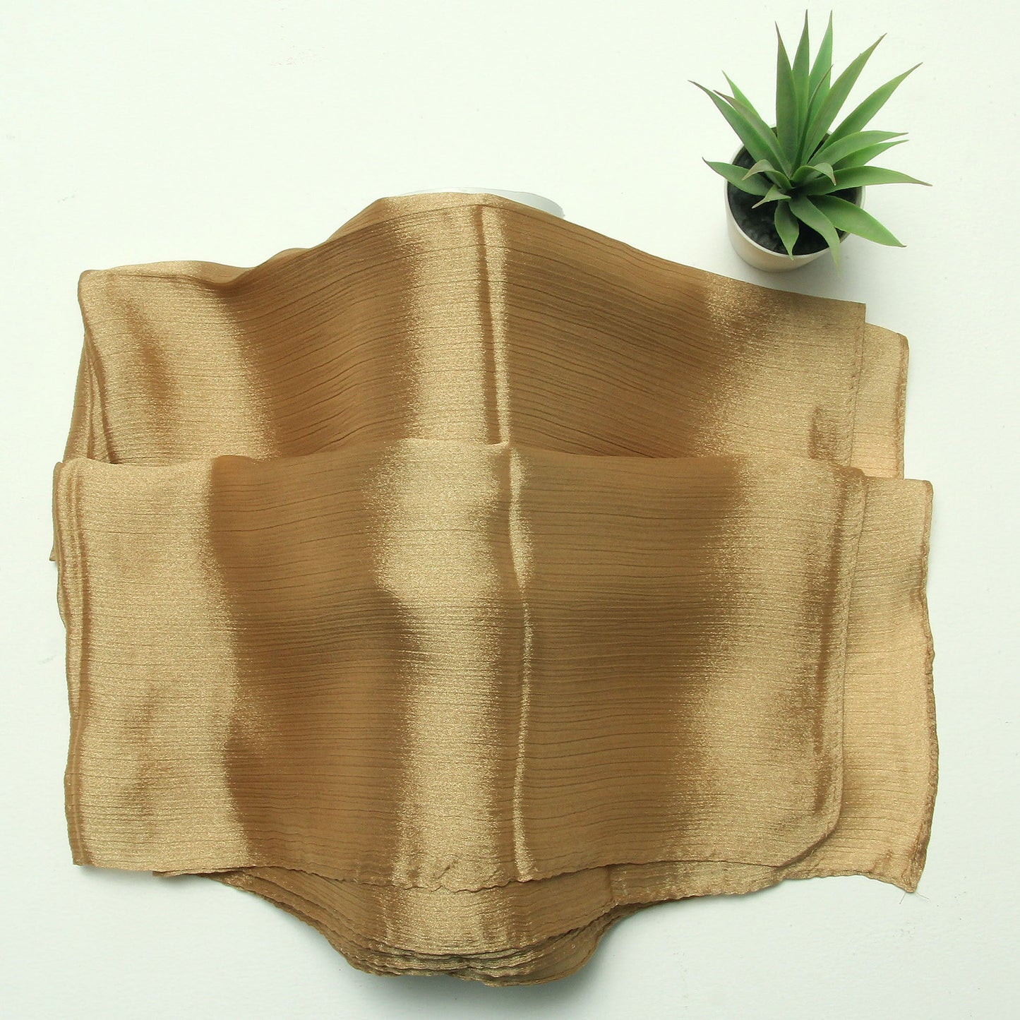 Banarsi Silk-Golden