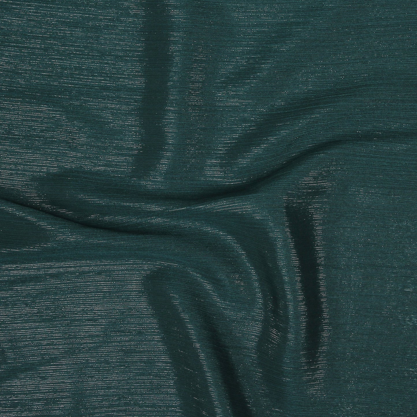 Metallic Chiffon-Dark Green