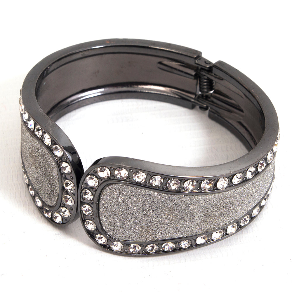 Gun metal bracelet