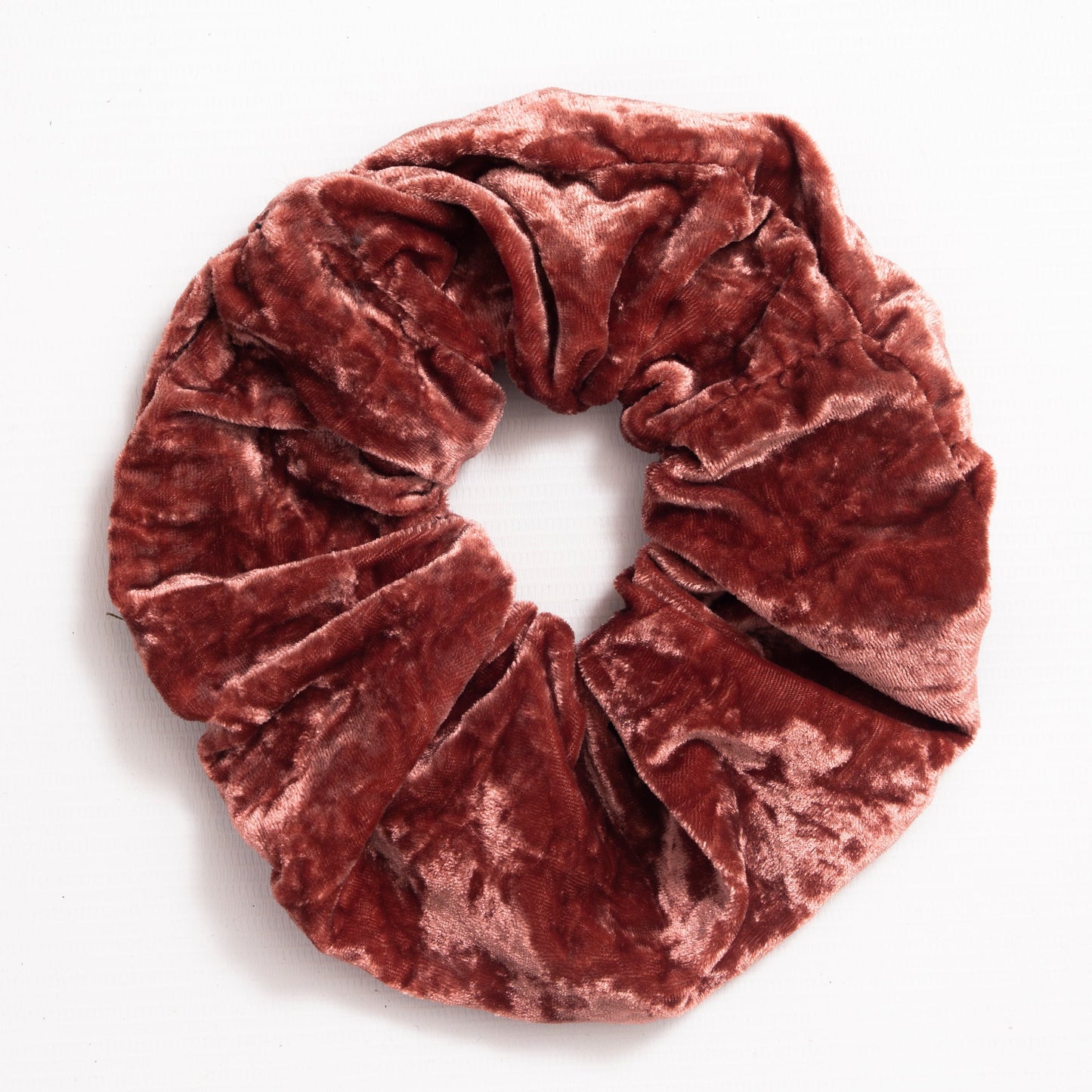 Donut Scrunchie-Rust