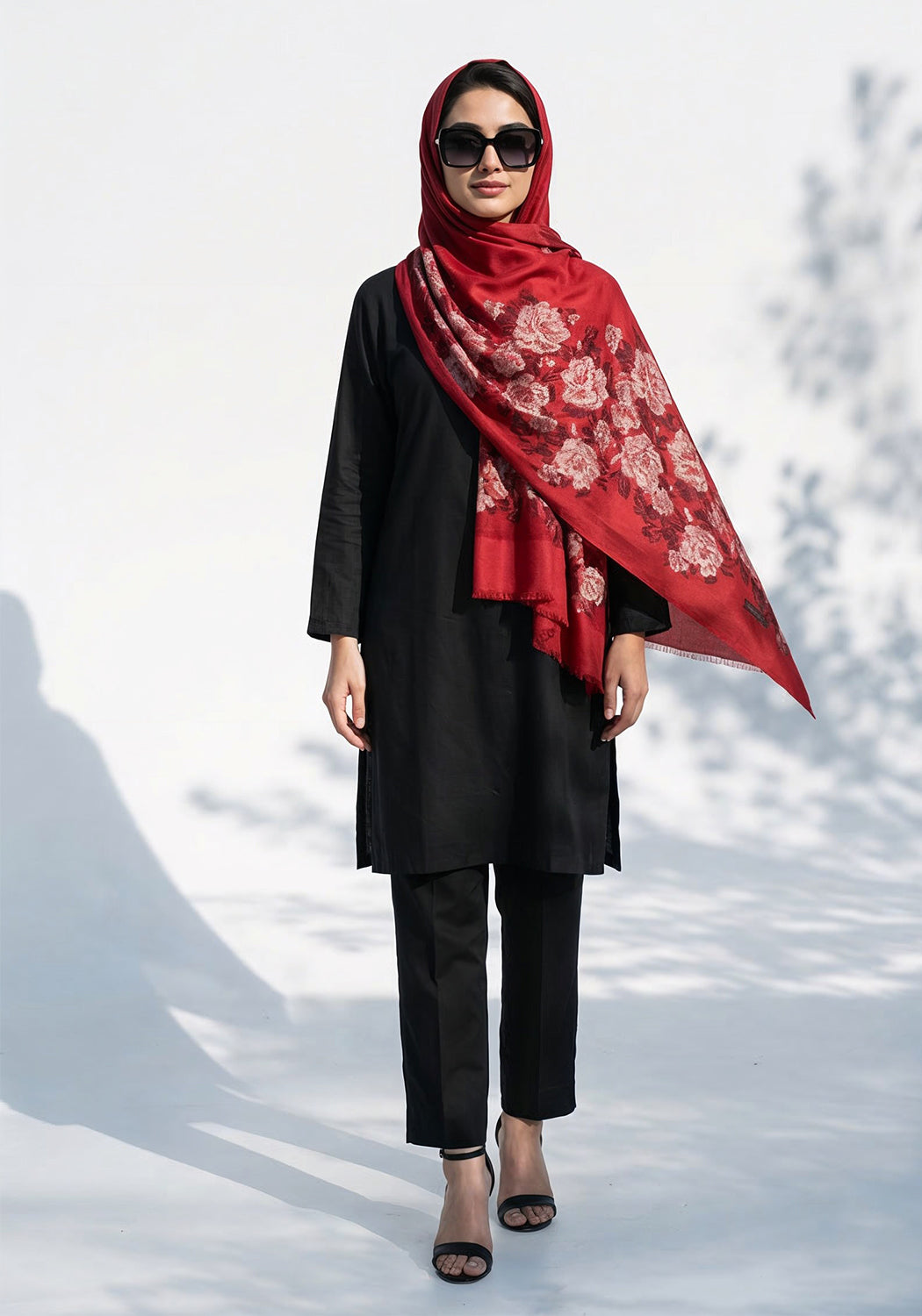 Mona Liza Cashmere Red