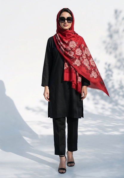 Mona Liza Cashmere Red