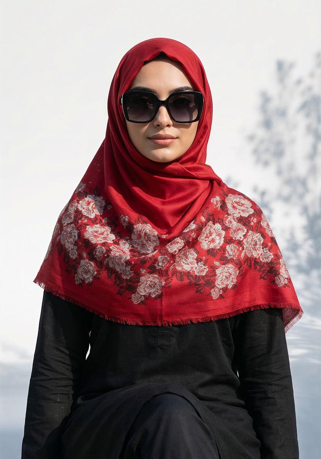Mona Liza Cashmere Red
