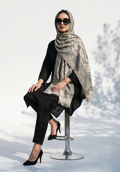Kani handwoven Hijab - Fawn