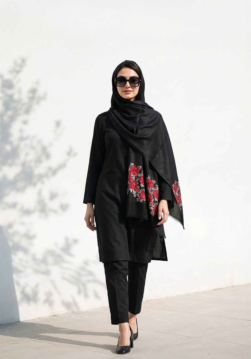 Mona Liza Cashmere Black