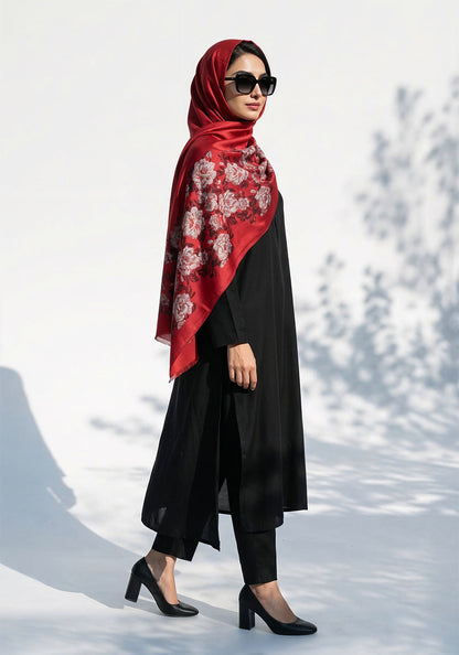 Mona Liza Cashmere Red