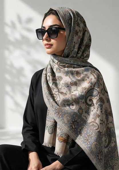 Kani handwoven Hijab - Fawn