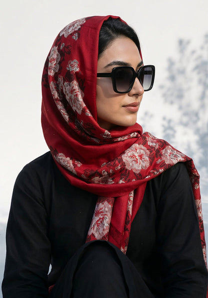 Mona Liza Cashmere Red