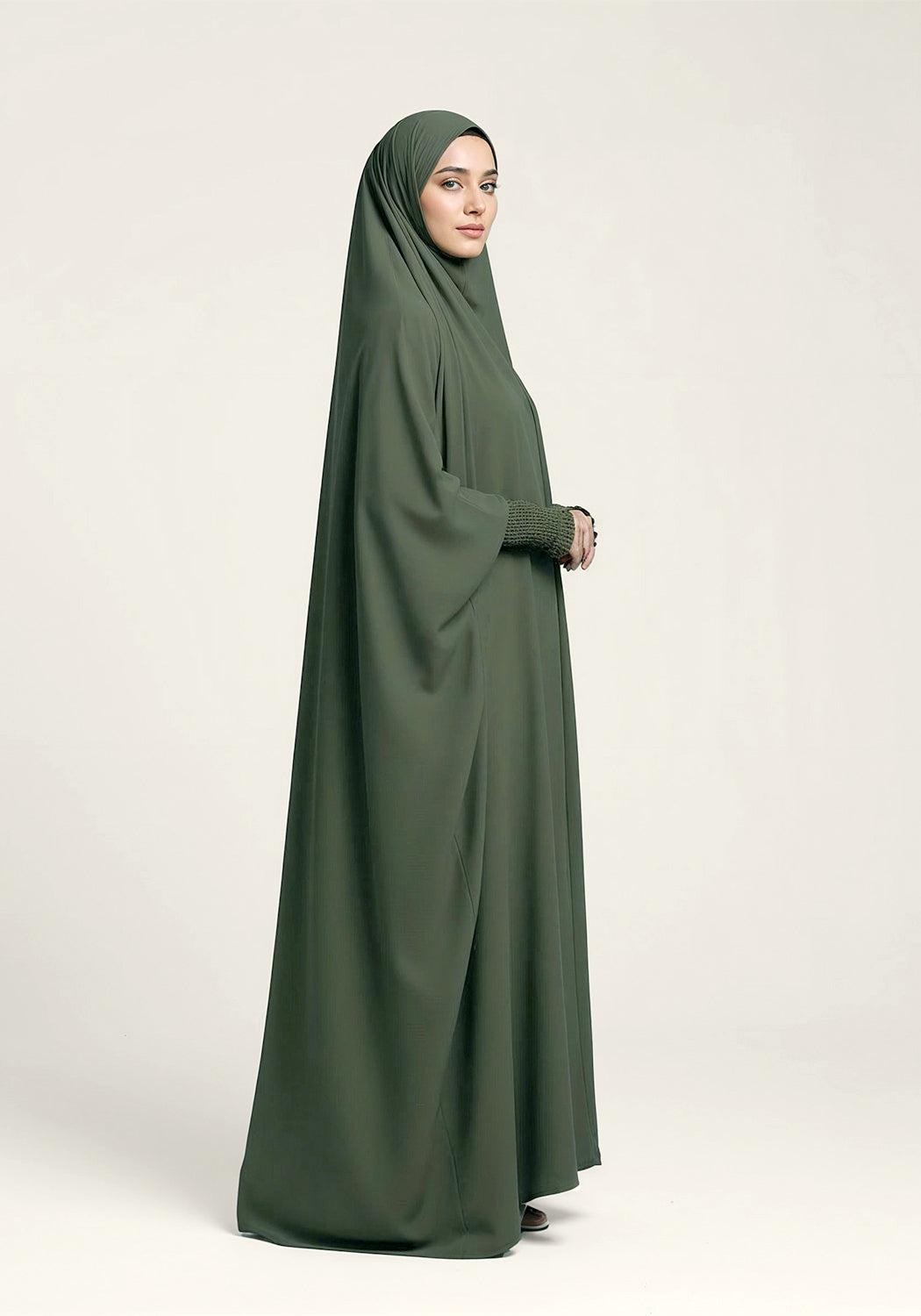 Saudi Jilbab - Olive