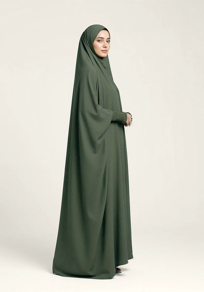 Saudi Jilbab - Olive