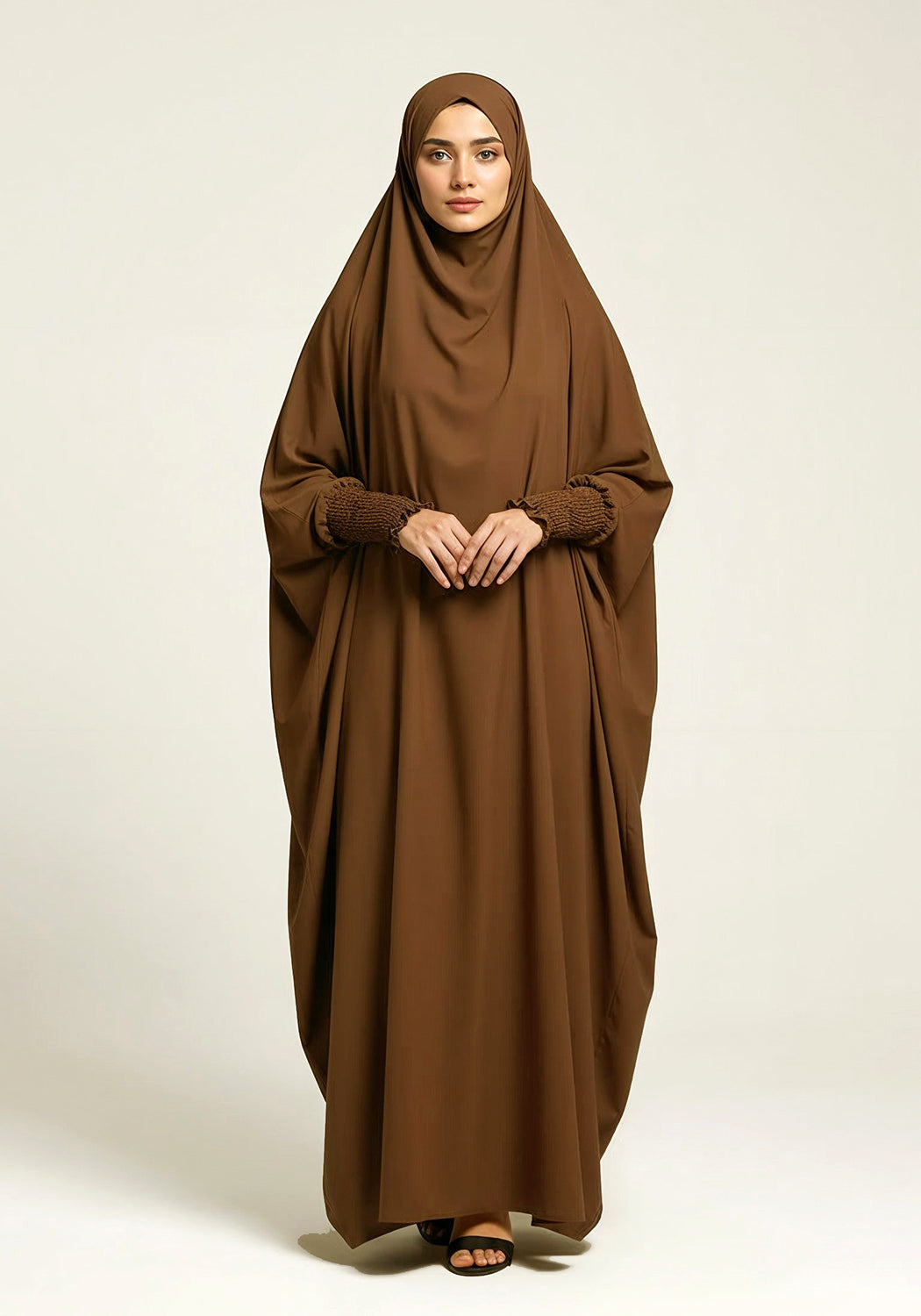 Saudi Jilbab - Brown