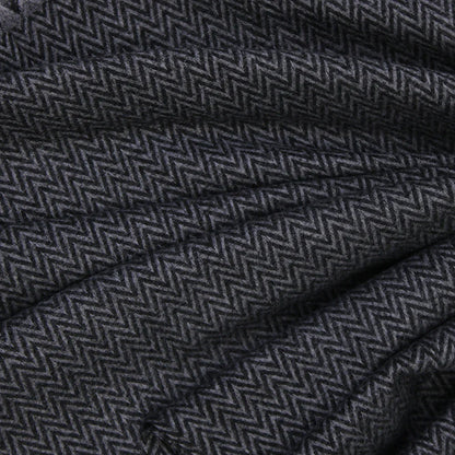 ZigZag Cashmere Hijab - Charcoal
