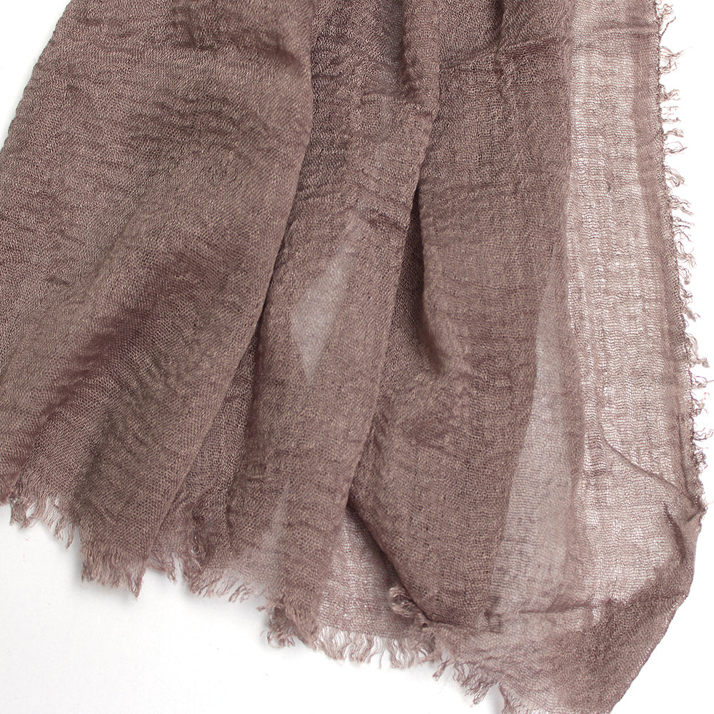 All Grey Crimps Hijab