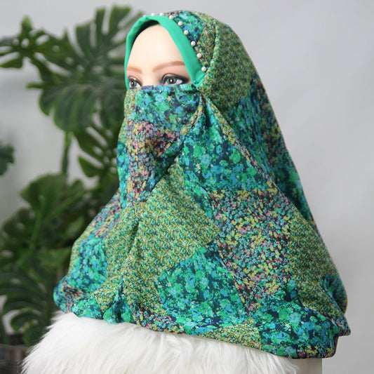 Makhana Double Layered (Green Printed)