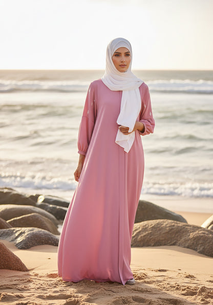 Precious Pink Abaya