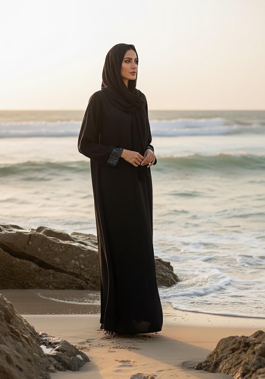 Black Jade Abaya