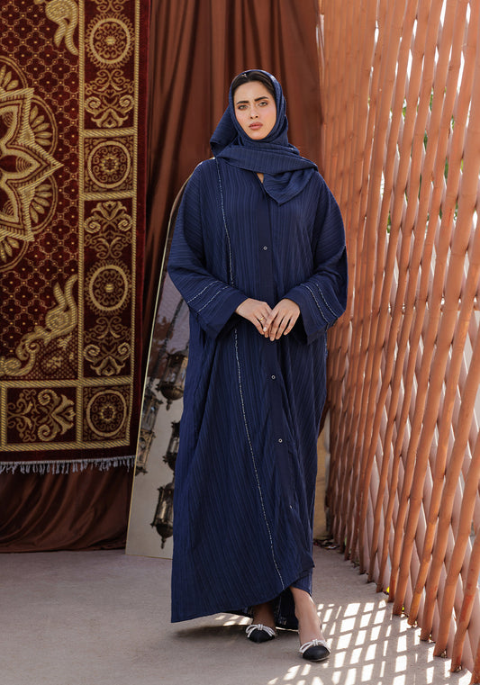 Moonlit Veil Abaya - Skyline