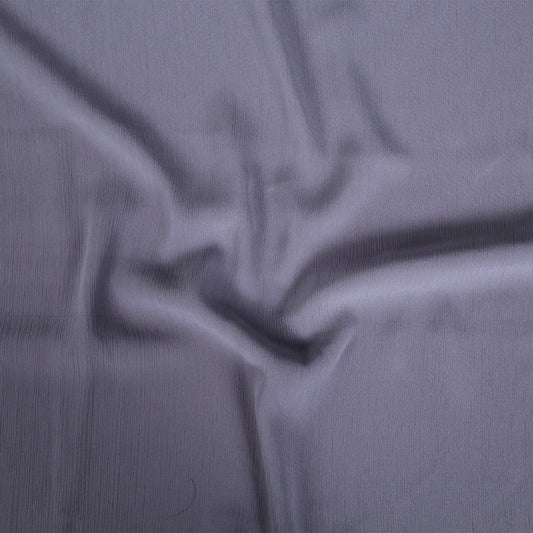 Crinkle Chiffon-Grey